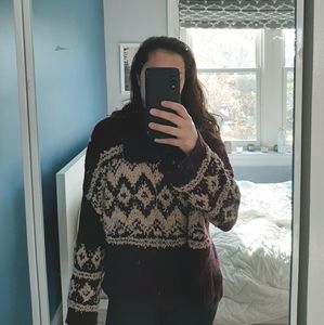 Free People chunky sweater